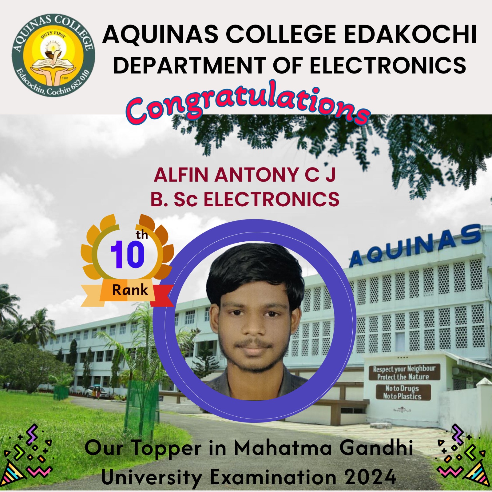 MG University Rank 2024